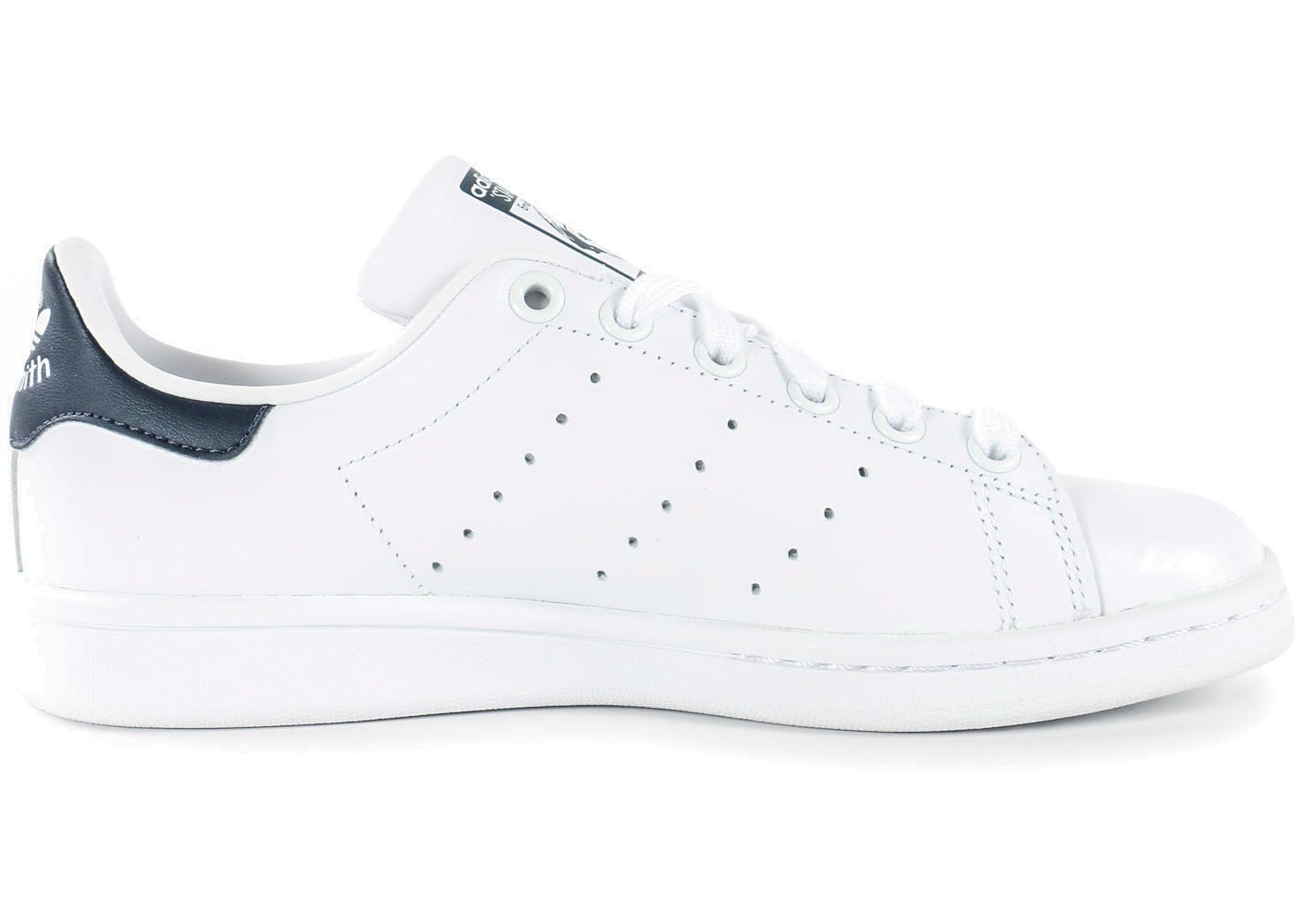 adidas stan smith blanche et bleu marine